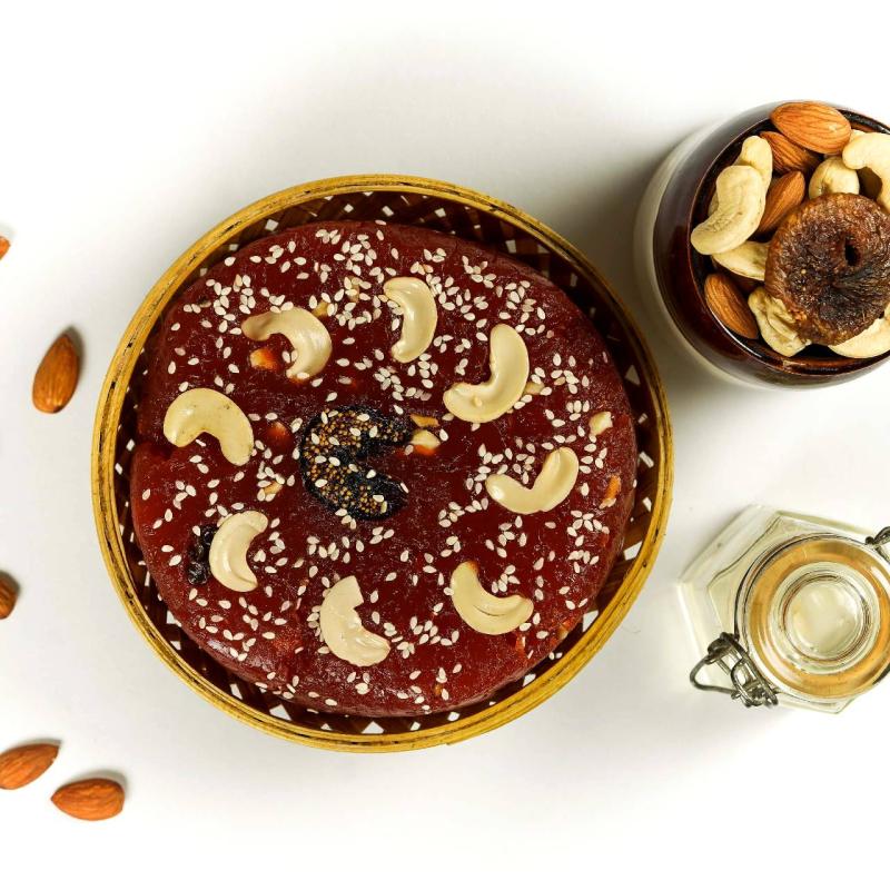 Badam Halwa 500g + Dry Fruits Halwa 500g combo